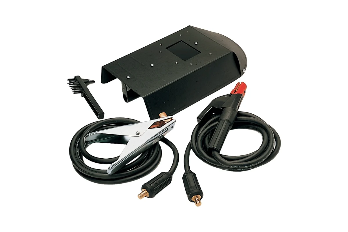 Сварочный аппарат PRESTIGE 186 PRO+ компл, инверторный,  BlueWeld, 220В, 5-160А, электр.ф.4мм, кейс