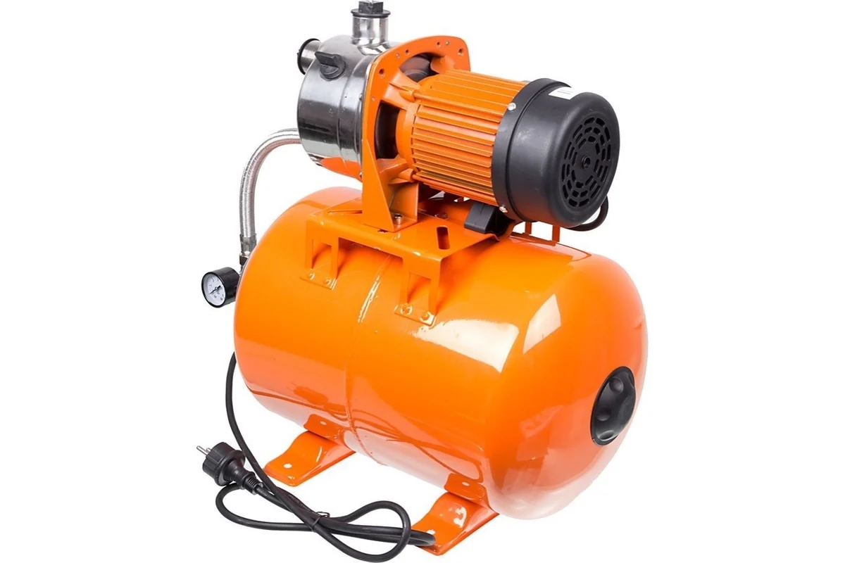 ВИХРЬ Насосная станция АСВ-800/24Н, 800Вт, бак 24л, гл. вс. 9м,  60л/мин,эжектор