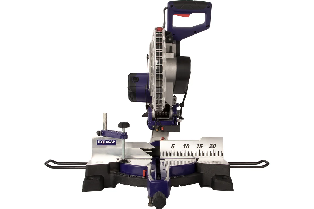 Пила торцовочная ПУЛЬСАР ПТН 255-2000 (2000Вт, 255х30мм, рез 70х305мм,направл,лазер 20 кг)