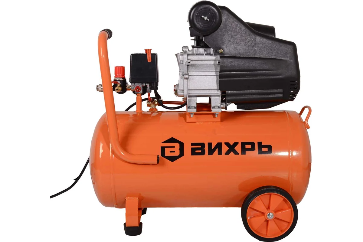 Компрессор Вихрь КМП-300/50, 220В, 300л/мин,2,0кВт масляный,ресивер 50л