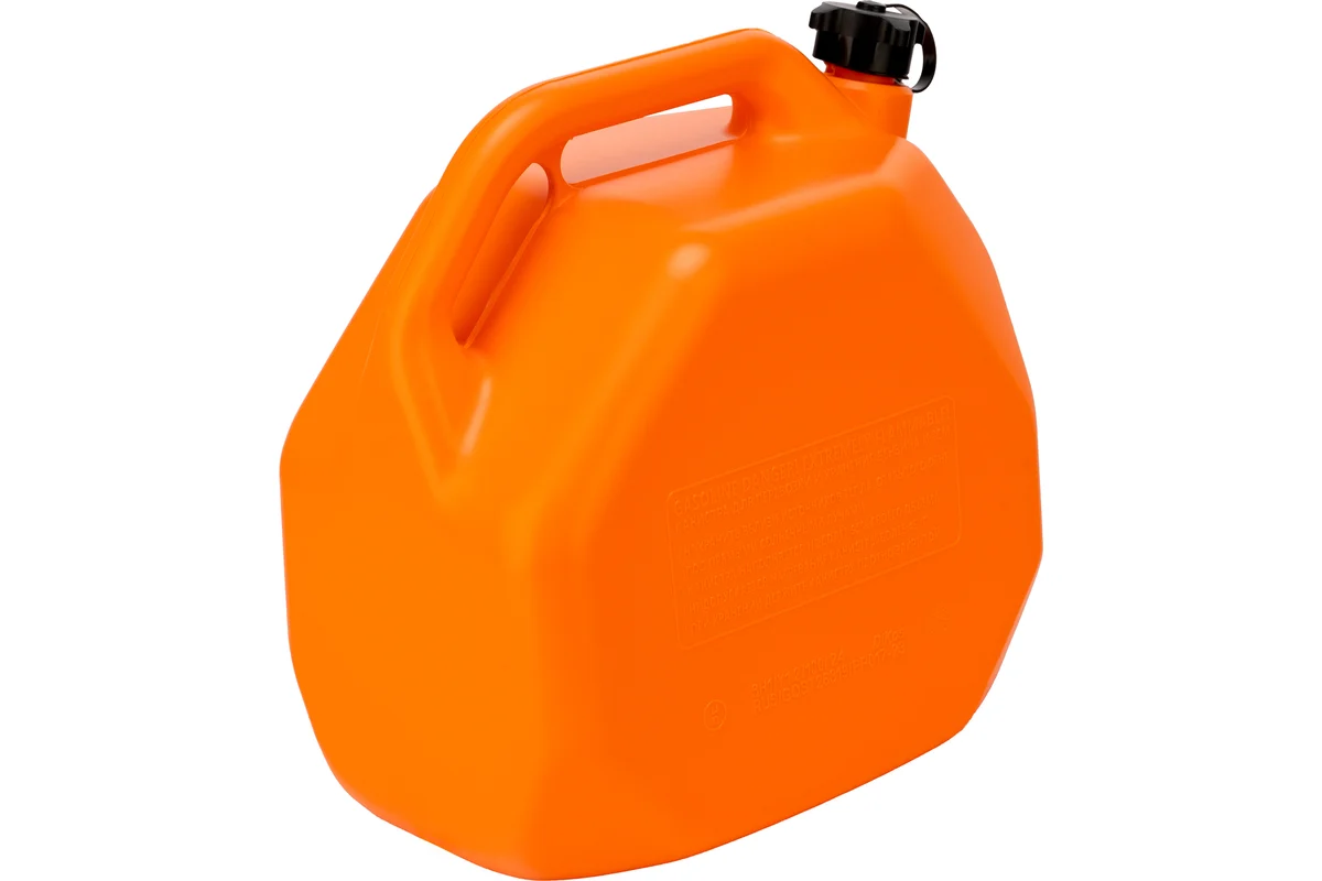 Канистра для ГСМ, пластиковая, со скошенными углами, 20 литров // Stels