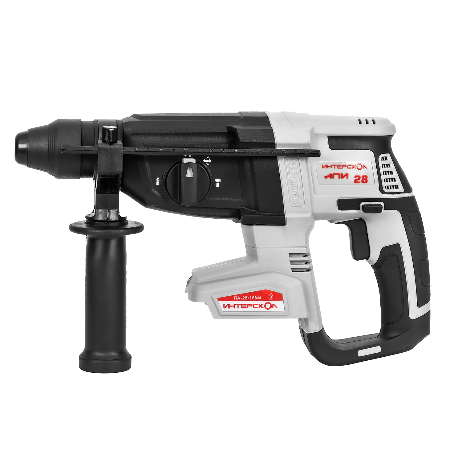 ПА-28/18ВМ бесщеточный аккум. перфоратор SDS plus, Li-ion АПИ (кейс, 1 аккум., 4,0Ач, ЗУ)