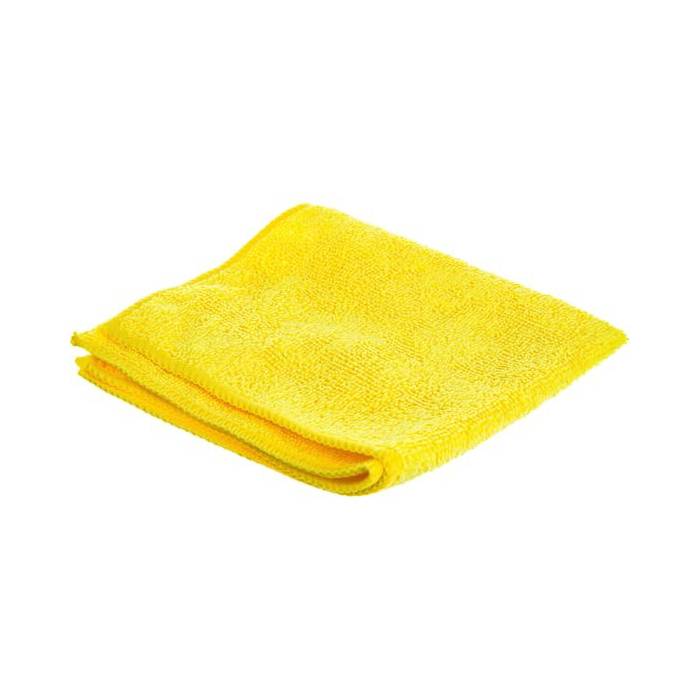 Салфетка из микрофибры 30*30см,250гр/м2,СУПЕРВПИТЫВАЮЩАЯ,желтый,M-02,310203/Рыжий Кот