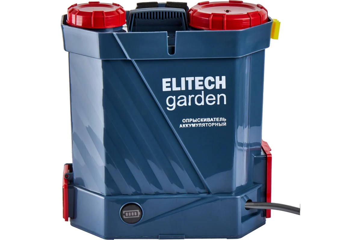 ELITECH ОСА 10 (Опрыскиватель аккумуляторный)с баком на 10л и четырьмя сменными форсунками