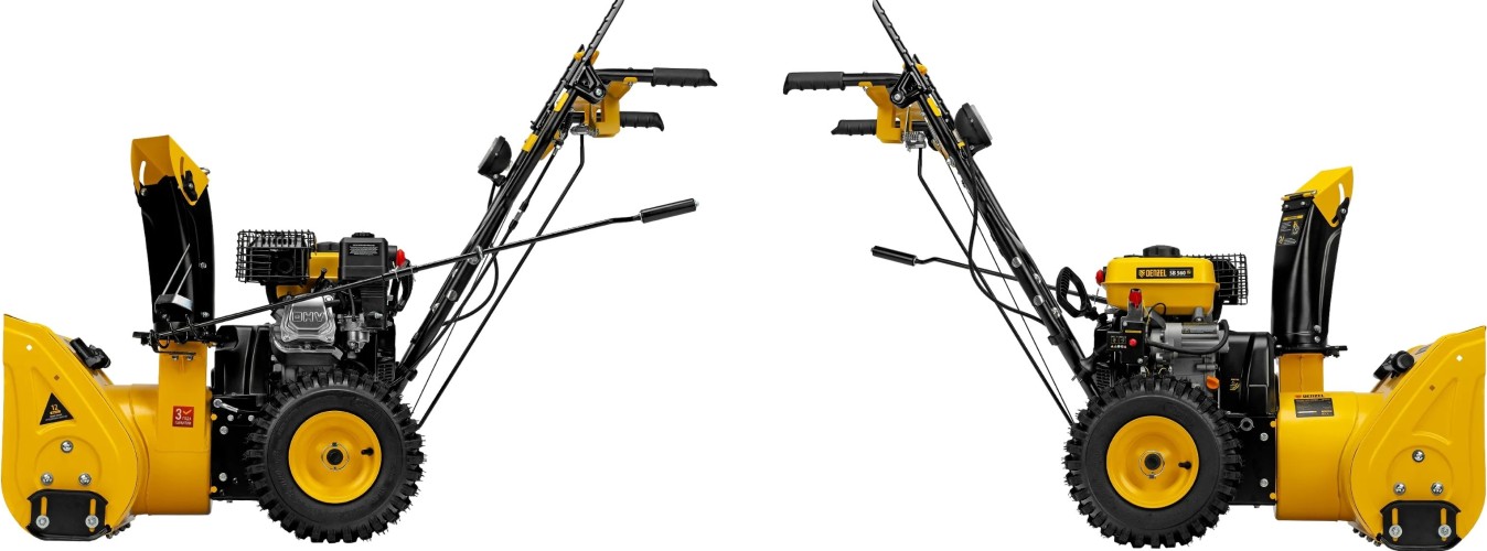 Снегоуборщик бензиновый SB 560 LP, 212cc, эл.старт, фара// Denzel