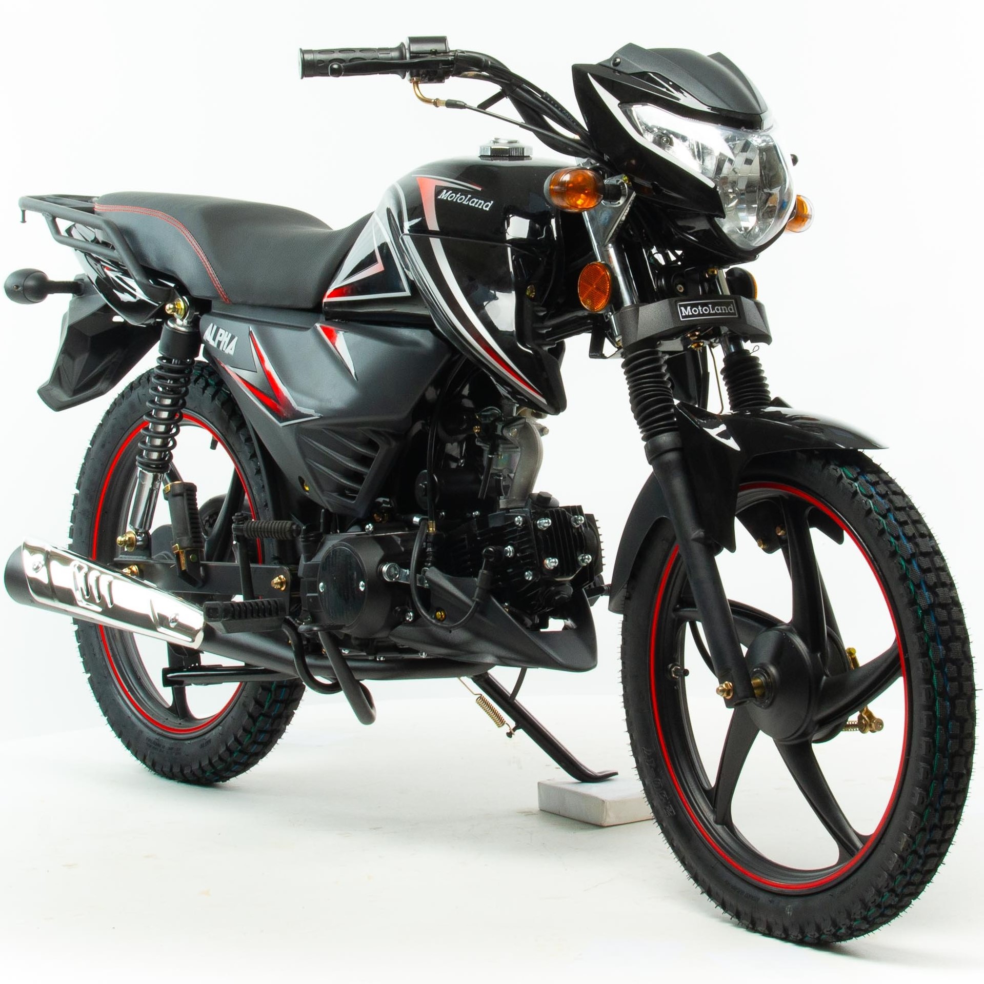 Мопед Alpha RF 11, 4х-т дв. 49,9 см3, Колеса: 17"/17", вес 79кг