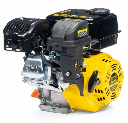 Двигатель CHAMPION G210HK, 4-такт.7,0 л.с, V212 см3,3600 об/мин, бак 3,6л, 15,3 кг., ручн. старт