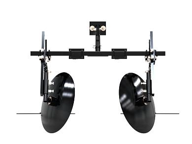 Комплект для прополки и окучивания GS-121 (с плоскорезами) для минитрактора СКАУТ