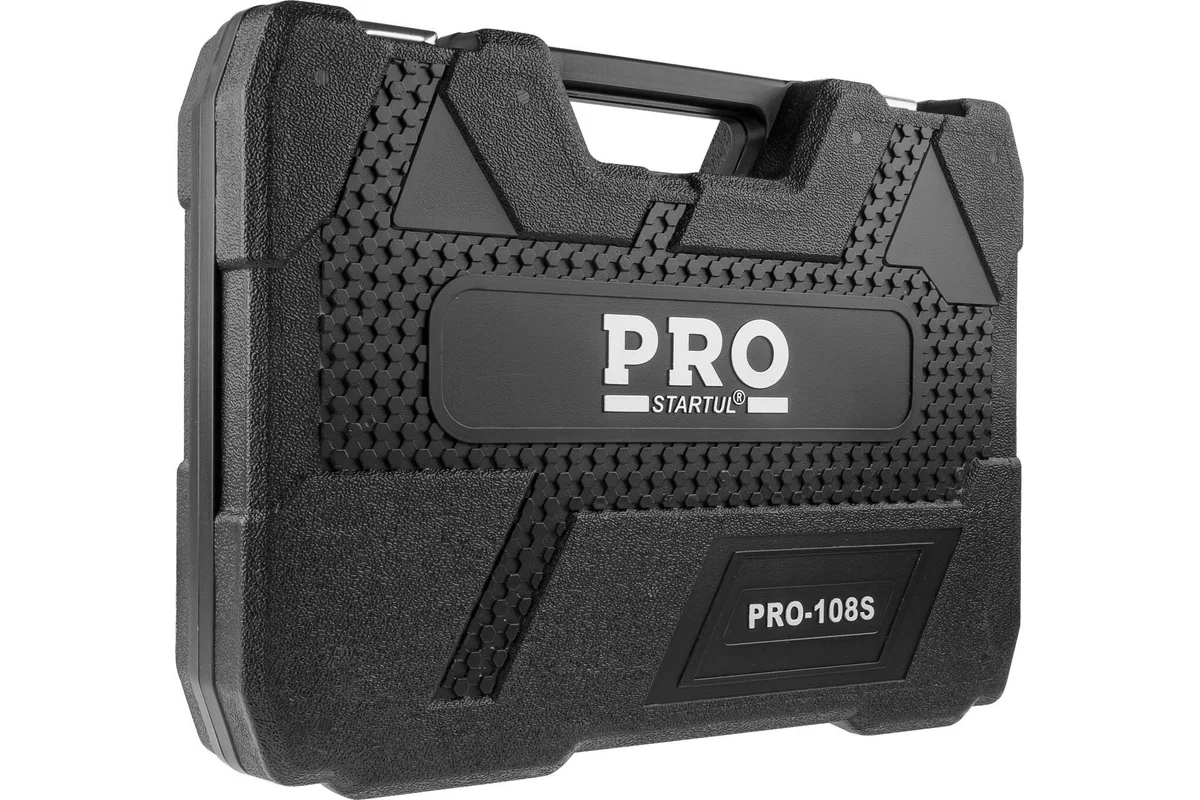 Набор головок и бит 108пр. 1/4",1/2" PRO STARTUL STUTTGART (PRO-108S)