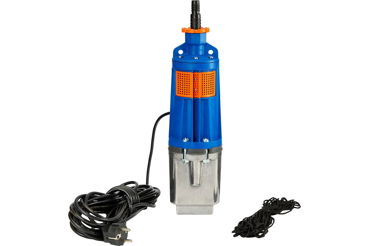 Эл. насос ДЖИЛЕКС КАЧАН 20/60 вибрационный 225Вт, 20л/мин, напор 60м, верхний забор, шнур 25м 8602