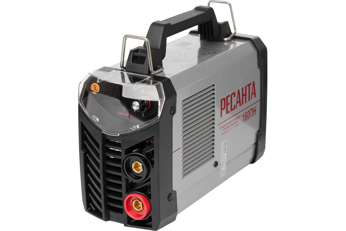РЕСАНТА, САИ-160ПН. Инверторный сварочный аппарат пониж. напр., 140-260В, 22А, 10-160А, 4мм