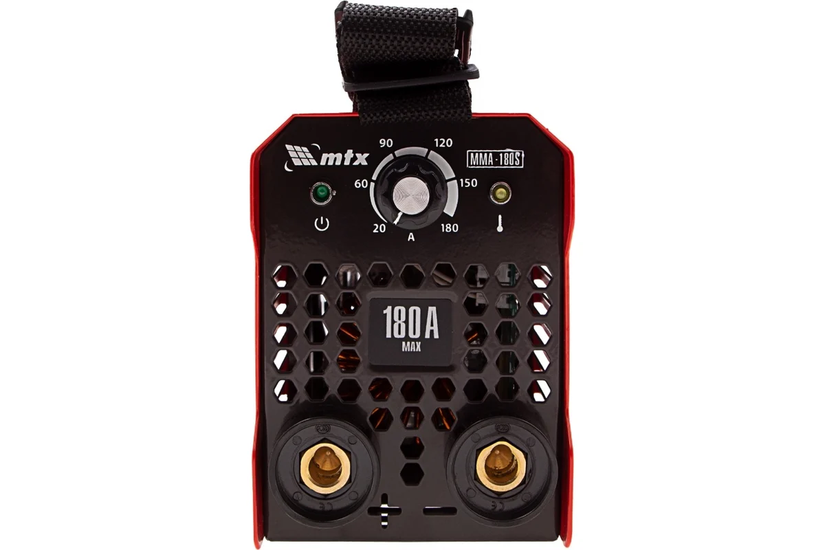 Инверторный аппарат дуговой сварки ММА-180S,180А,ПВ60%,d электрода 1,6-4мм. // MTX