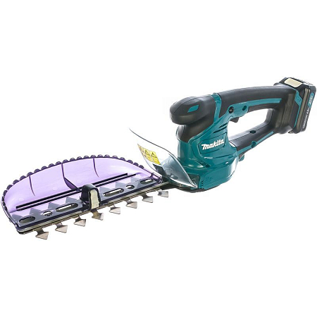 Makita UH201DWA  Акк. кусторез 10,8В Li-ion, акк.1х2,0Ач, лезвие 20см, 1,5кг