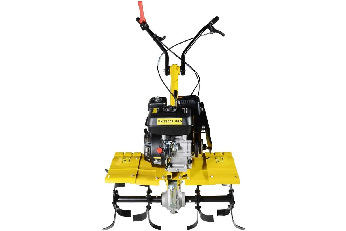 Мотоблок HUTER МК-7800P PRO , 7.8л.с.,4хт.дв.208см3.,бак 3,6л, ш.обр.100см,91,8 кг
