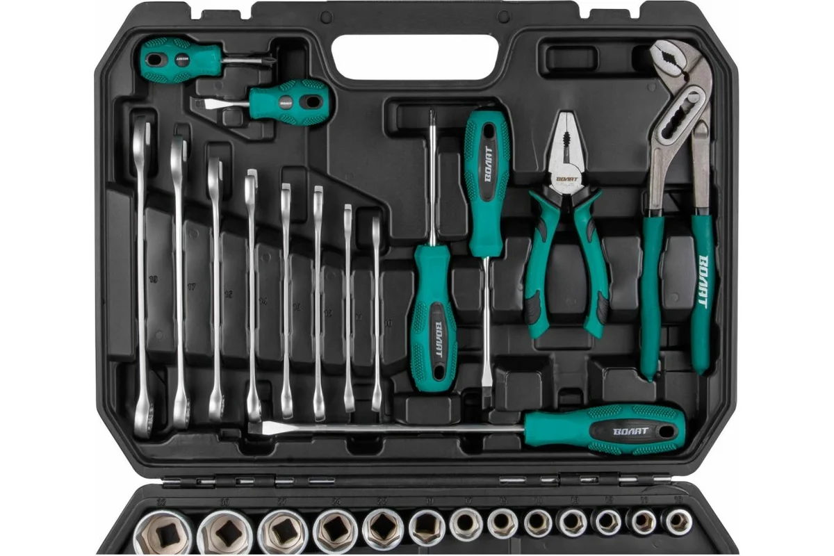 Набор слесарного инстр-та в чем. 72пр. ВОЛАТ