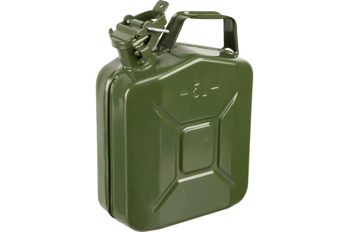 Канистра для топлива, металлическая, 5 литров// Произведено в РФ
