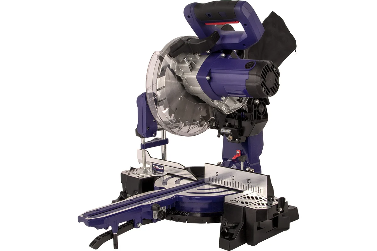 Пила торцовочная ПУЛЬСАР ПТН 210-1900 (1900Вт, 210х30мм, рез 65х300мм,направл,лазер 11 кг) 