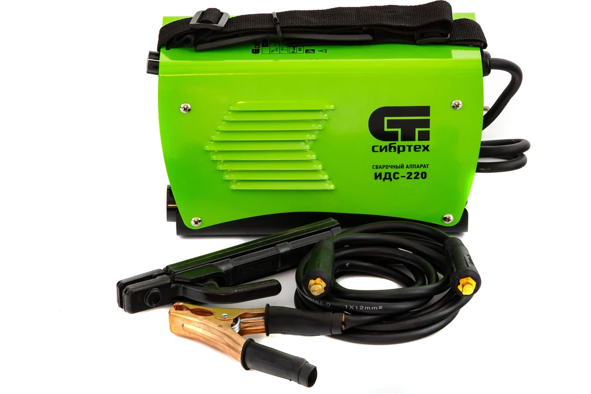 СИБРТЕХ ИДС-220 Аппарат свар. инверт.220А, электроды 1,6-5мм