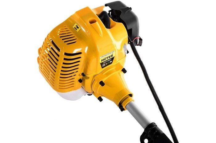 Бензотриммер HUTER GGT-1900T 2х-тактн., 1,9кВт,2,5 л/с, прям. не   разб.штанга, вело-руль, нож/леска