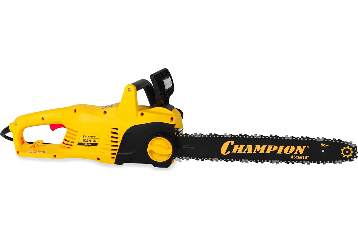 Электропила CHAMPION  522N-18" 3/8-1,3-62 (2,2кВт 4,1кг)