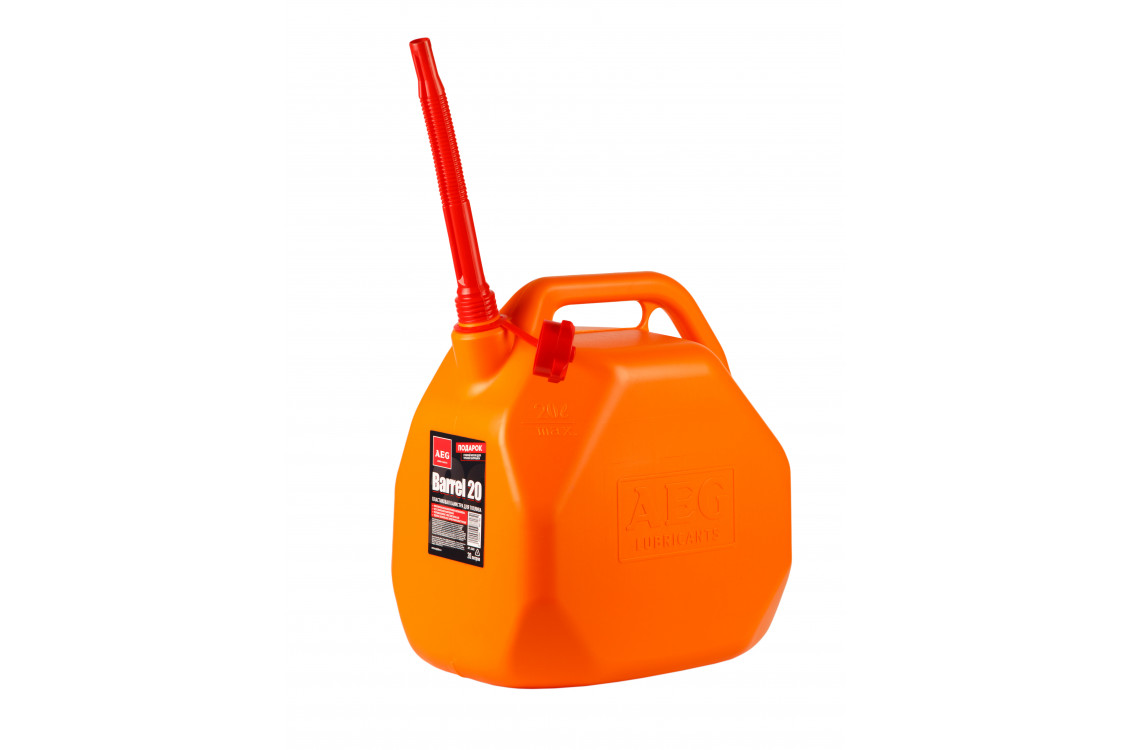 AEG Канистра 20л  BARREL усиленная для топлива (оранжевая) (33628)