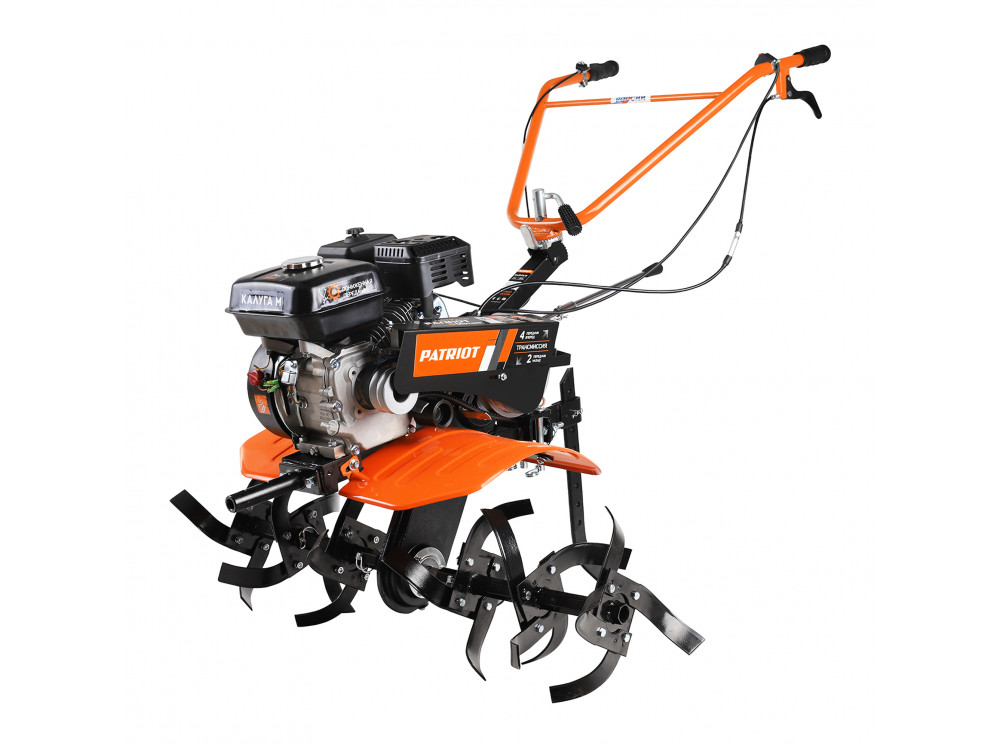 Мотоблок PATRIOT Калуга М,  дв. PATRIOT Р170FA,7л/с,,4ск вп/2назад, шир.обр. до 85см, 82кг
