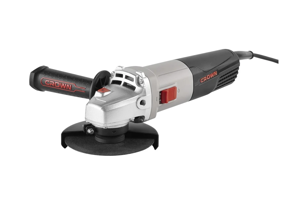 Угловая шлифовальная машина CROWN CT13502-125V, Ø125 мм, 1010 Вт, 4000-11000 об/мин