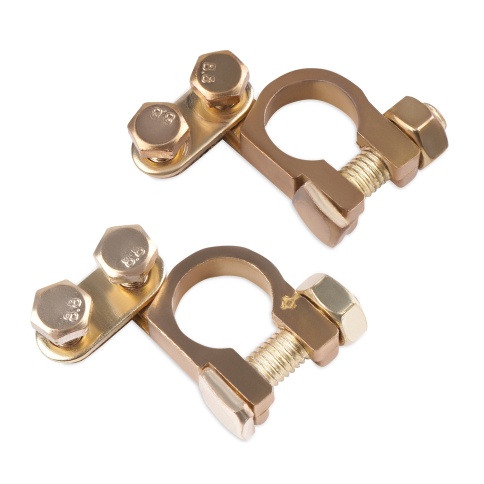 Клеммы АКБ AVS BTK-06E (EURO) 2шт