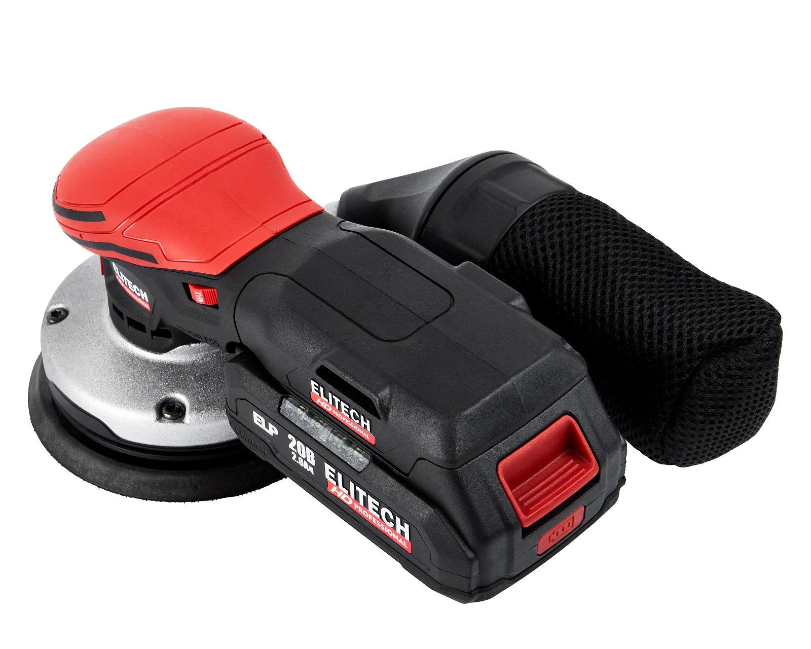 ELITECH COS 2012SL (E2213.045.01) ЭШМ ак.б\щет,20В,2х2.0Ач,ELP,ф150мм,6000-10000об\м,ампл-2.5мм,1.7к