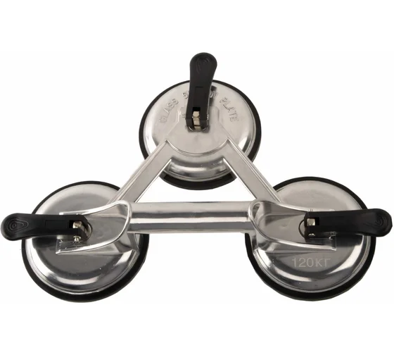 Стеклодомкрат КОБАЛЬТ тройной алюминиевый 120кг