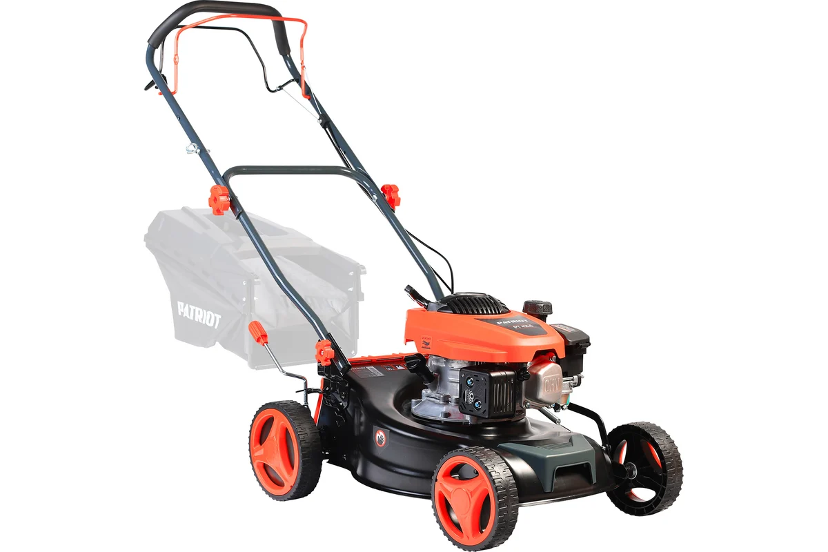 Бензиновая газонокосилка PATRIOT PT 42LS 4.0л.c. 42см, травосборник 40л
