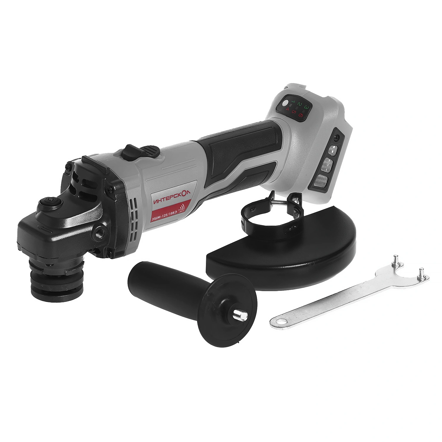 УШМ-125/18ВЭ акк. угловая шлифмашина Li-ion АПИ (картон, без аккум., ЗУ)