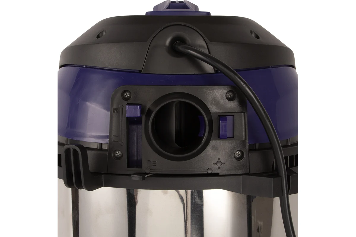 Пылесос строительный ПУЛЬСАР ПС 200 (1400 Вт, 20л, розетка до 2000 Вт, шланг 1,5м, 7,5кг) (791-424)