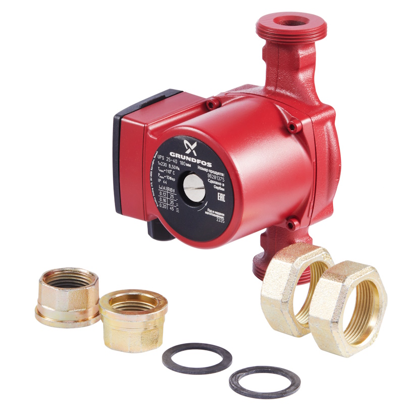 Насос циркуляционный GRUNDFOS UPS 25-40
