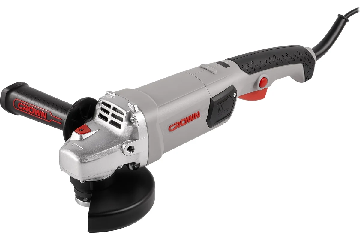 Угловая шлифовальная машина CROWN CT13506-125N, Ø125 мм, 1200 Вт, 11000 об/мин