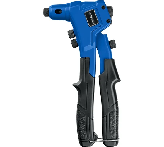 Заклепочник "МАСТЕР"литой усиленный, с самозахв. 2,4/3,2/4-4,8мм //ЗУБР