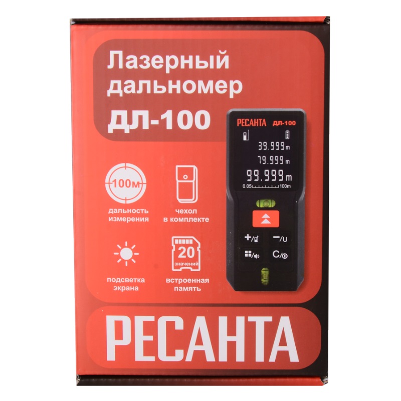 Дальномер ДЛ-100 Ресанта