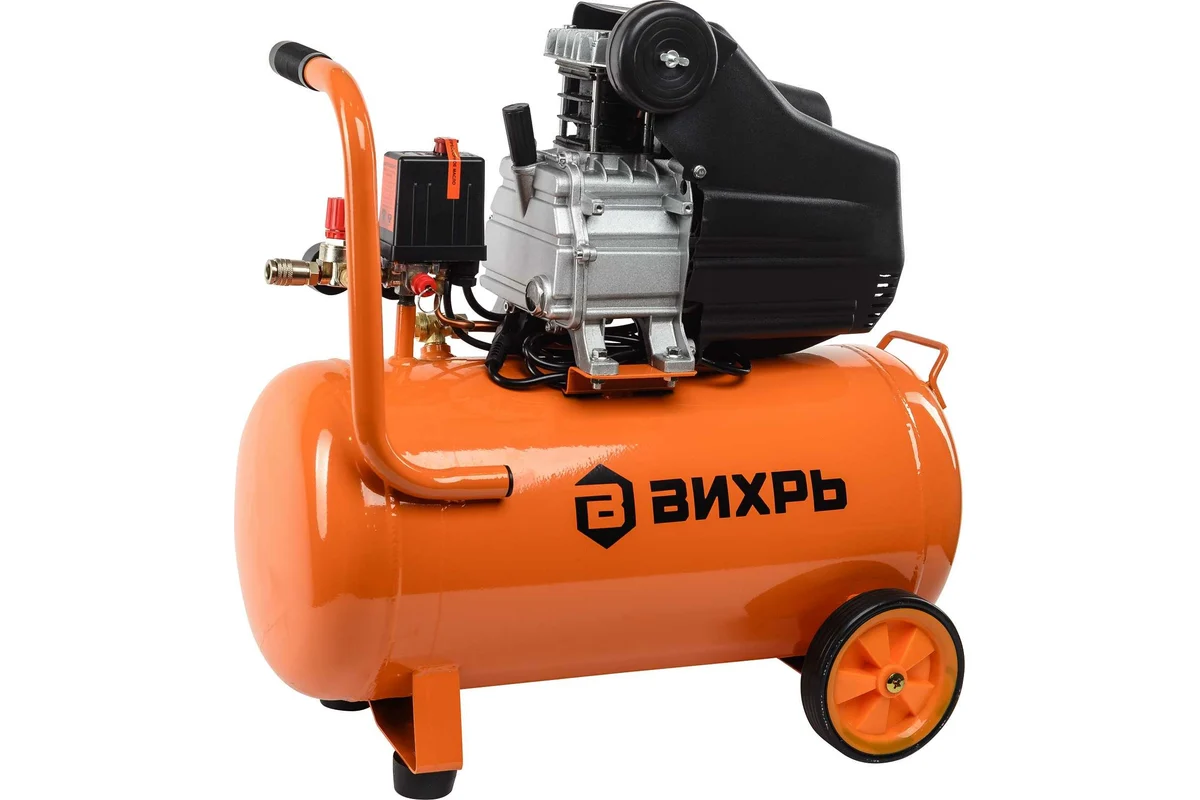 Компрессор Вихрь КМП-240/50, 220В, 240л/мин,1600Вт масляный