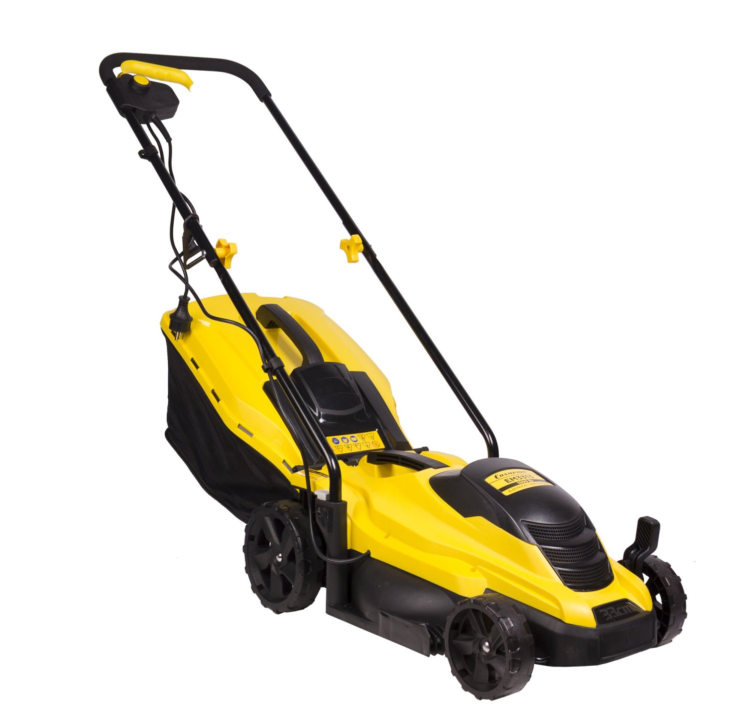 Газонокосилка электр. CHAMPION EM3313, 1,3кВт, выс. скаш. 25 - 65 мм,ширина скаш.330мм 8,8кг