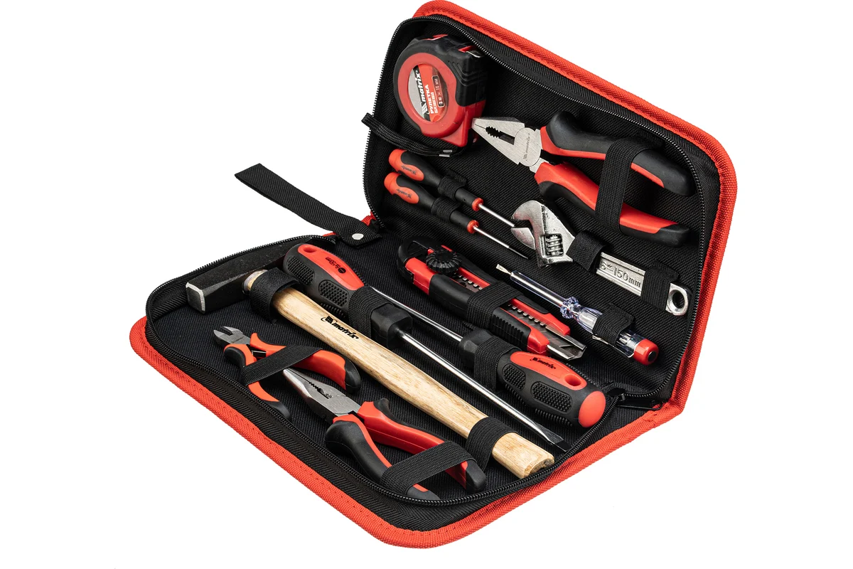 Набор инструментов бытовой, 12 предметов// Matrix