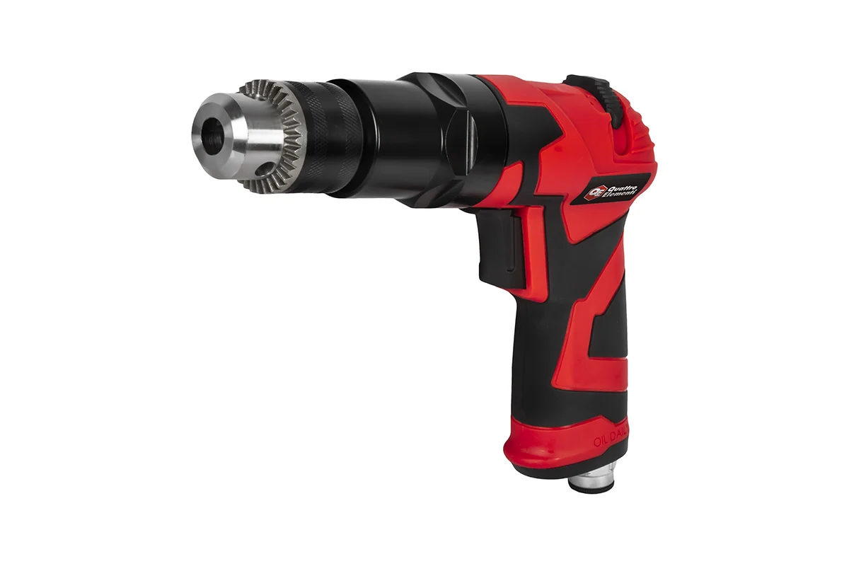 Дрель пневматическая QUATTRO ELEMENTI реверсивная, патрон 10 мм