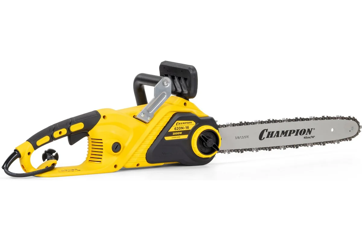 Электропила CHAMPION 620-16" 3/8-1,3-56 (2кВт 4,5кг)