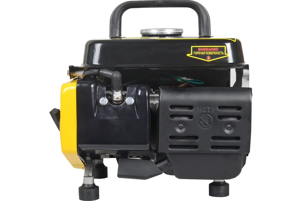 HUTER Бензиновый генератор HT950A 220 В, 2х тактн., номин. мощность 650 Вт, бак 4,2л, 20 кг