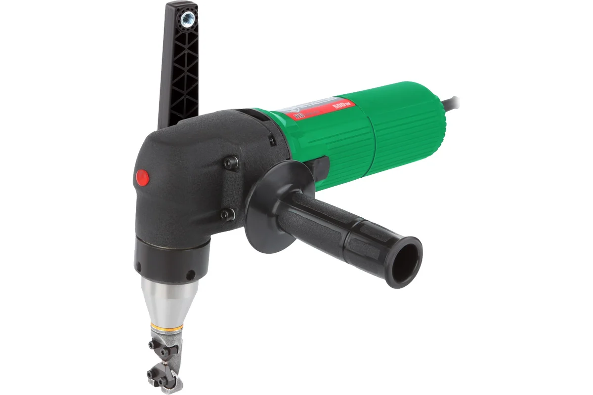 Ножницы по металлу вырубные STATUS NC500 HD PRO 500Вт, лист.мет. 3мм/нерж. 1.8мм, мин.рад40мм, 3кг