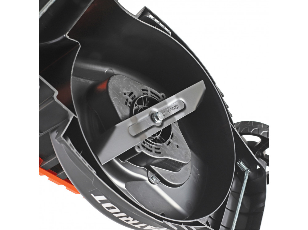 Газонокосилка электрическая PATRIOT PT 1130Е 1300 Вт, 32см, высота 3 позиц, пластик. травосбоник 30л