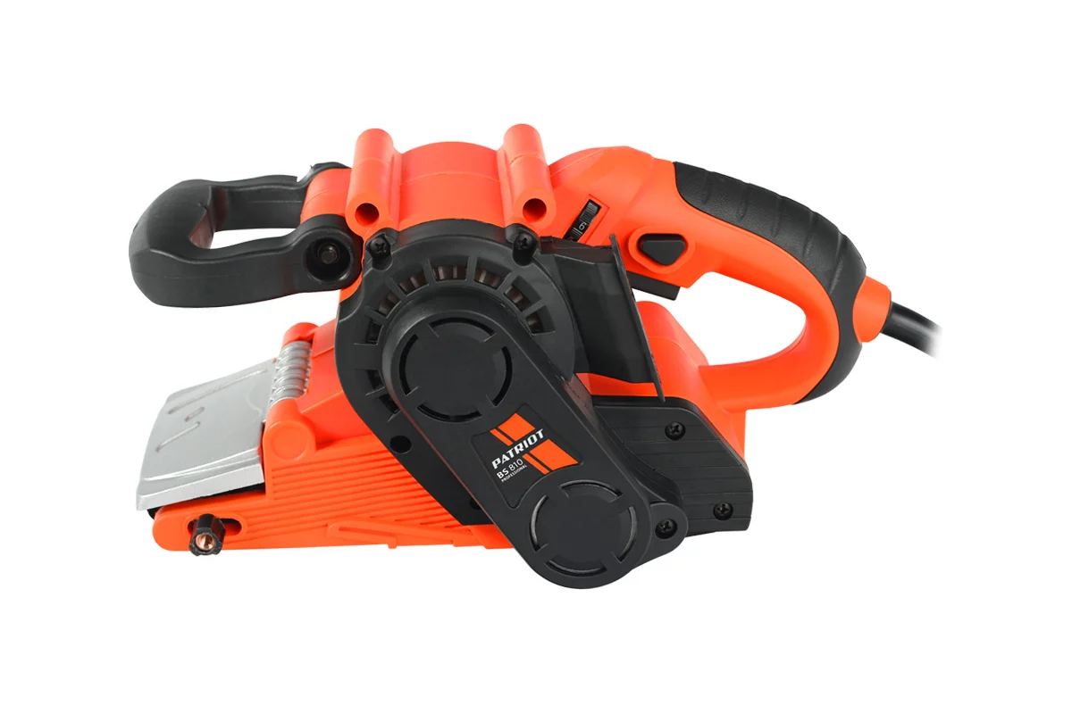 Машина ленточная шлифовальная (ЛШМ) PATRIOT BS 810, мощность 810 Вт, лента 76х457 мм, регулировка ск