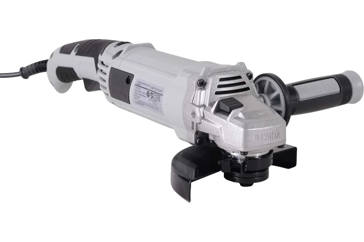 РЕСАНТА УШМ-125/1400Э Ø 125мм, 1,4 кВт, 12000 об/мин