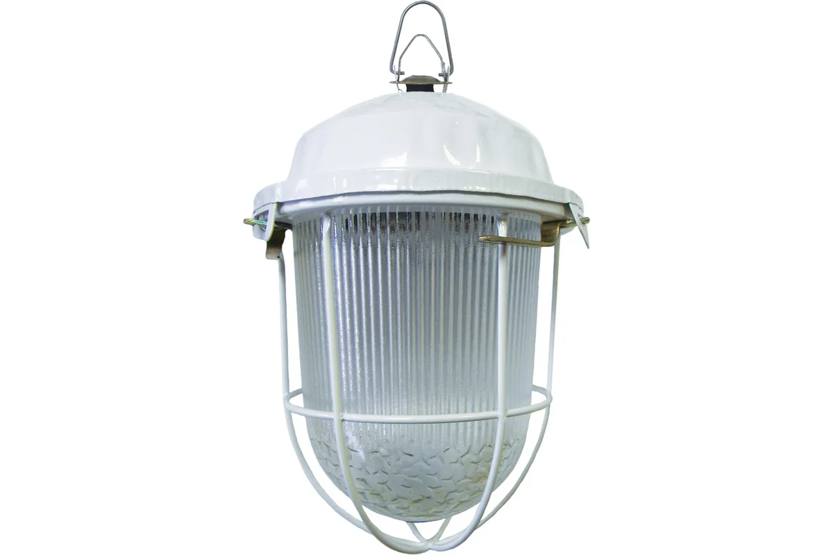 Светильник НСП 02-100-002.01 У2 (с решеткой, стекло, крюк) TDM *