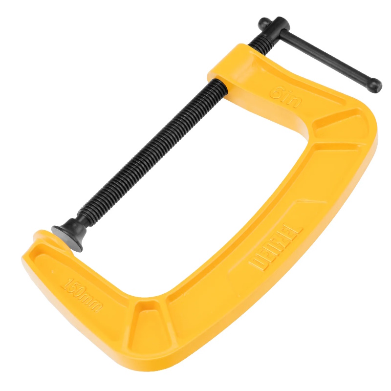 Струбцина G-образная, усиленная Denzel 150 мм 