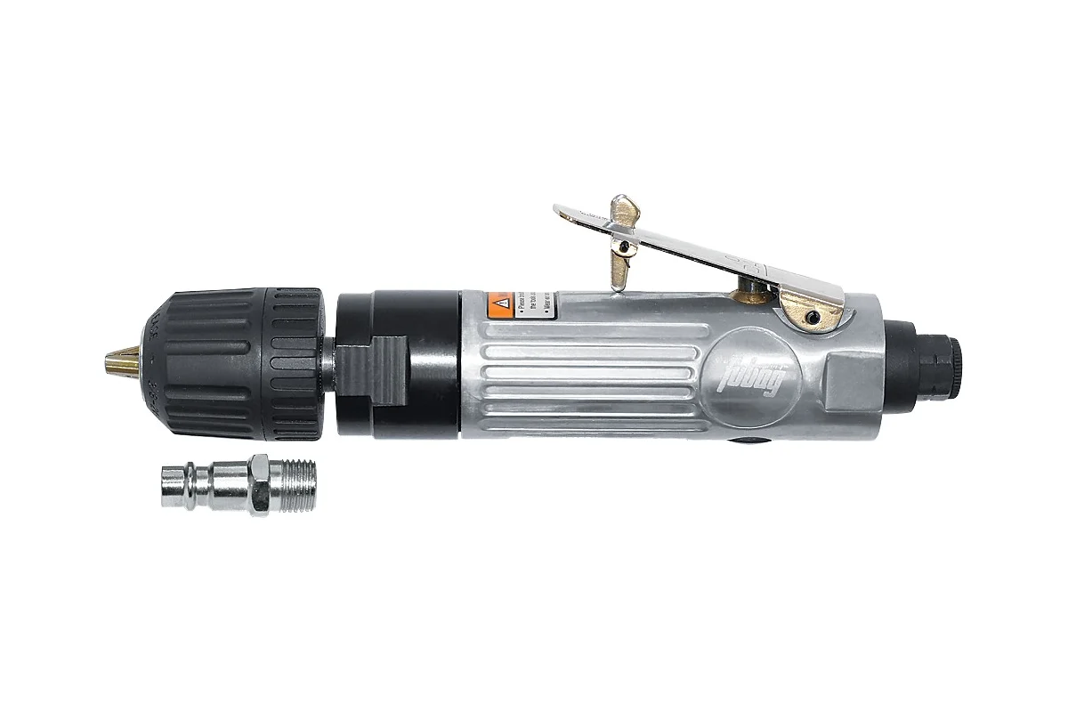 Пневмодрель прямая DL2600 (156л/мин_6.3бар_2600об/мин_0.9кг)